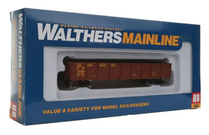 WalthersMainline 910-5674 HO Scale 40' 50-Ton Drop Bottom Gondola Union Pacific UP #64460