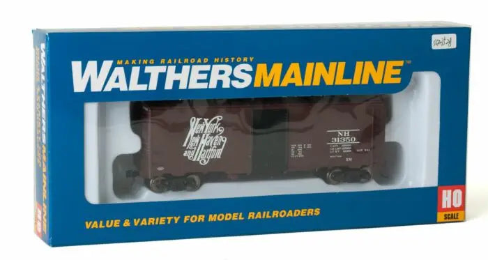 WalthersMainline 910-2705 HO Scale, 40' AAR Modified 1937 Box Car, New Haven NH #31350