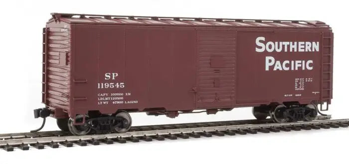 WalthersMainline 910-2723 HO Scale, 40' AAR Modified 1937 Box Car, Southern Pacific SP #119545