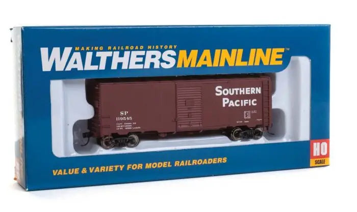 WalthersMainline 910-2723 HO Scale, 40' AAR Modified 1937 Box Car, Southern Pacific SP #119545