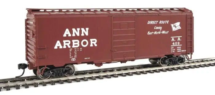 WalthersMainline 910-1418 HO Scale, 40' PS1 Box Car, Ann Arbor AA #409