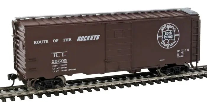 WalthersMainline 910-2373 HO Scale 40' PS-1 Box Car Rock Island RI #25505