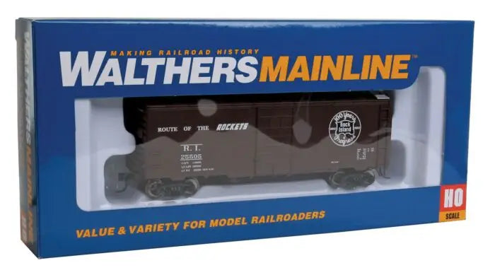 WalthersMainline 910-2373 HO Scale 40' PS-1 Box Car Rock Island RI #25505