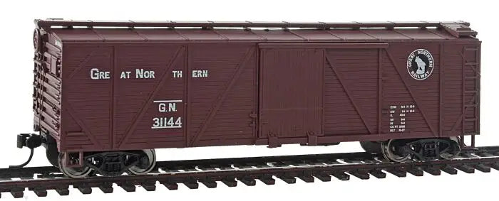 WalthersMainline 910-2503 HO Scale 40' Single-Sheathed Box Car Great Northern GN #31144