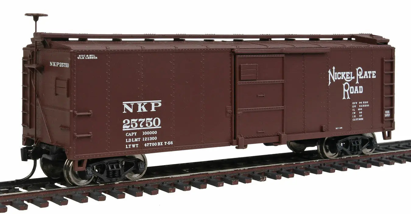 WalthersMainline 910-1711 HO Scale, 40' X-29 Box Car, Nickel Plate Road NKP #25750