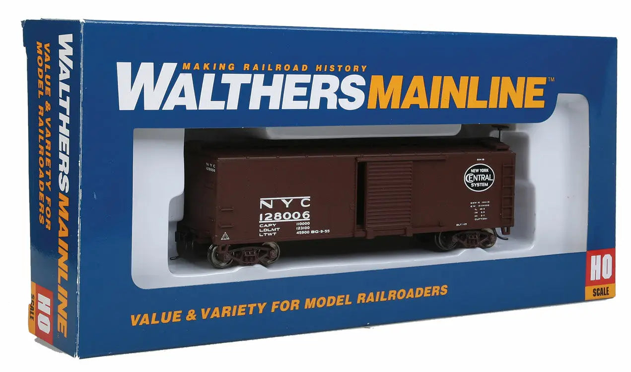 WalthersMainline 910-1712 HO Scale, 40' X-29 Box Car, New York Central NYC #128006
