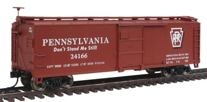 WalthersMainline 910-1713 HO Scale 40' X-29 Box Car Pennsylvania #24166