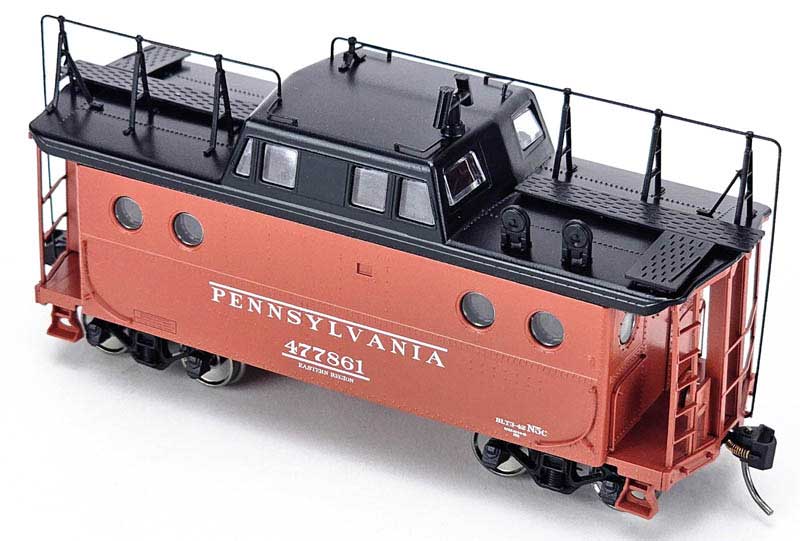 Bowser 43386 HO Scale N5c Caboose Pennsylvania #477994 Early Eastern Region w/ TrainPhone