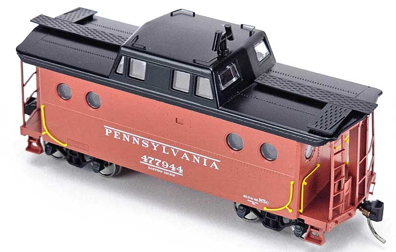 Bowser 43388 HO Scale N5c Caboose Pennsylvania #477974 Early Eastern Region