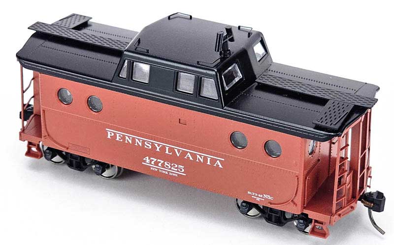Bowser 43390 HO Scale N5c Caboose Pennsylvania #477827 Early New York Zone