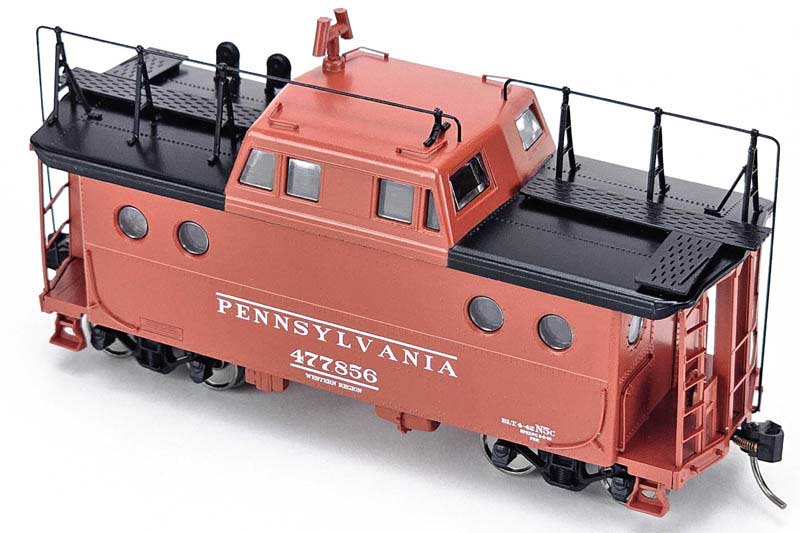 Bowser 43392 HO Scale N5c Caboose Pennsylvania #477927 Early Western Region w/ TrainPhone