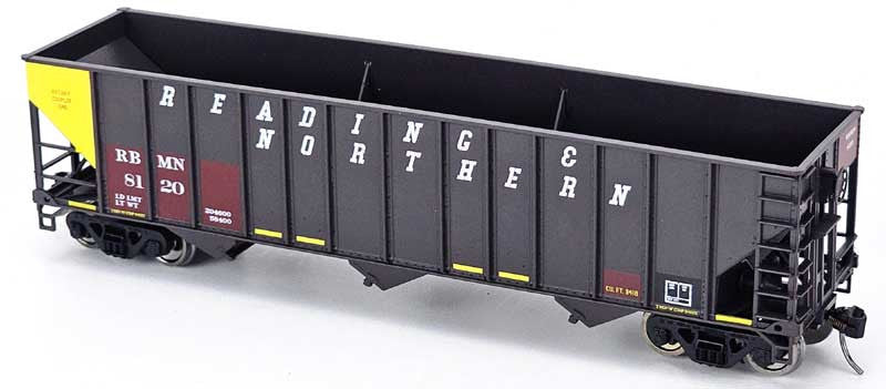 Bowser 43538 HO Scale 100 Ton 4 Bay Hopper Reading & Northern RBMN #8155 ex-PPL