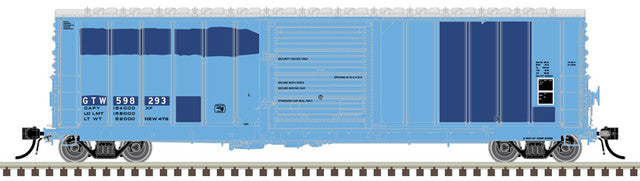 Atlas 20007548 HO Scale CNCF 5000 Box Car Grand Trunk Western GTW #598346 RI Patch Out