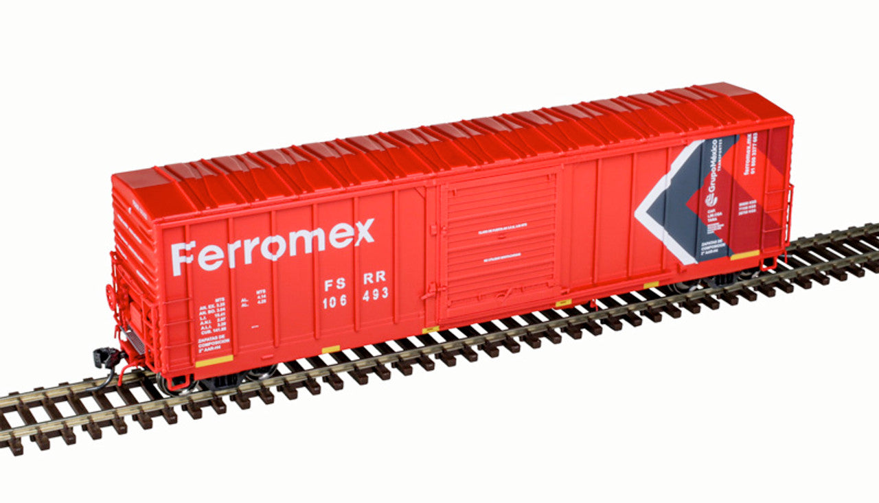 Atlas 20007545 HO Scale CNCF 5000 Box Car Ferromex FSRR #110072 New Image Red