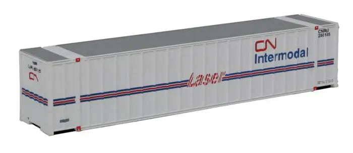Walthers SceneMaster 949-8841 N Scale 48' Rib-Side Container Canadian National Laser