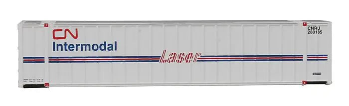Walthers SceneMaster 949-8841 N Scale 48' Rib-Side Container Canadian National Laser