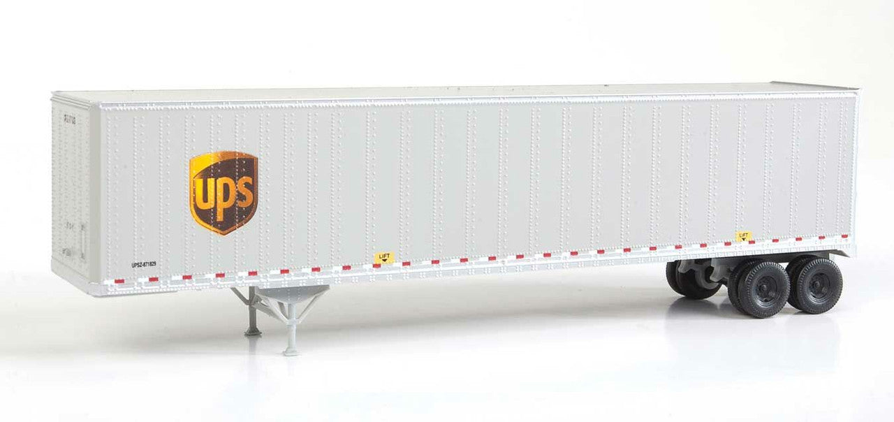 Walthers 949-2256 HO Scale 48' Stoughton Trailer (Pack of 2) UPS New Shield