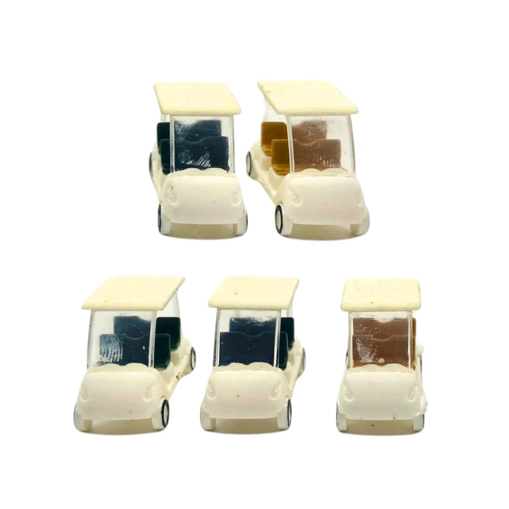 Rock Island Hobby 32110 HO Scale Golf Carts (5pcs)