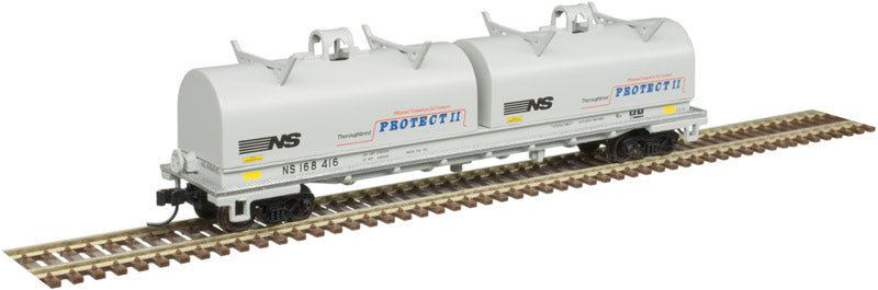 Atlas 50005725 N Scale, Cushion Coil Car, Norfolk Southern #168344, Protect II