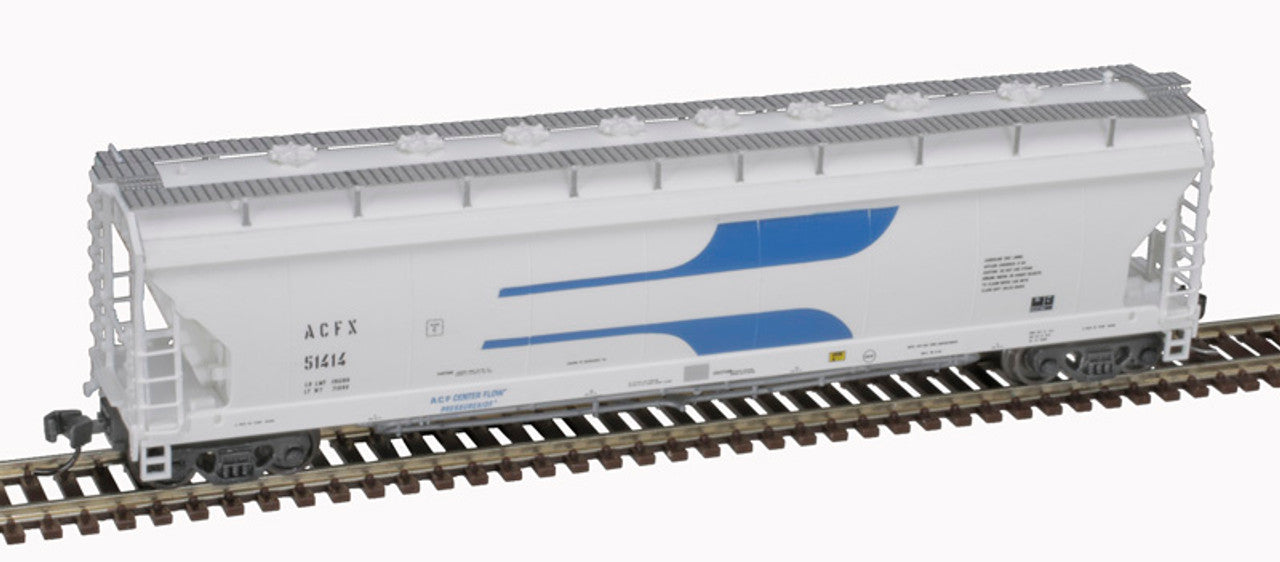 Atlas Master 50006065 N Scale, ACF Pressureaide Covered Hopper, Venturi ACFX #51414