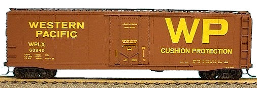 Accurail 5107 HO Scale 50' Plug Door Box Car Western Pacific WPLX #60940 KIT