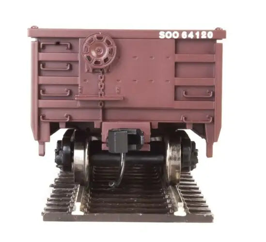 WalthersMainline 910-6231 HO Scale, 53' Railgon Gondola, SOO Line SOO #64120