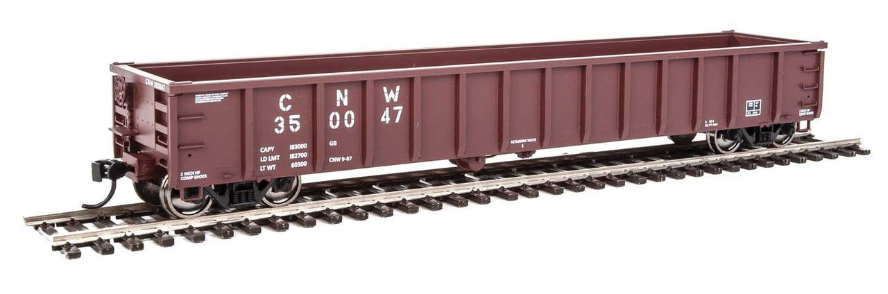 WalthersMainline 910-6234 HO Scale, 53' Railgon Gondola, Chicago & North Western CNW #350055