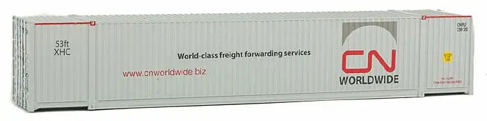 Walthers 949-8518 HO Scale 53' Singamas Container Canadian National #236120