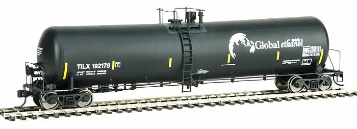 WalthersProto 920-100618 HO Scale 55' Trinity 30,145 Gal Tank Car Global Ethanol TILX #192236