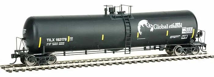 WalthersProto 920-100618 HO Scale 55' Trinity 30,145 Gal Tank Car Global Ethanol TILX #192236