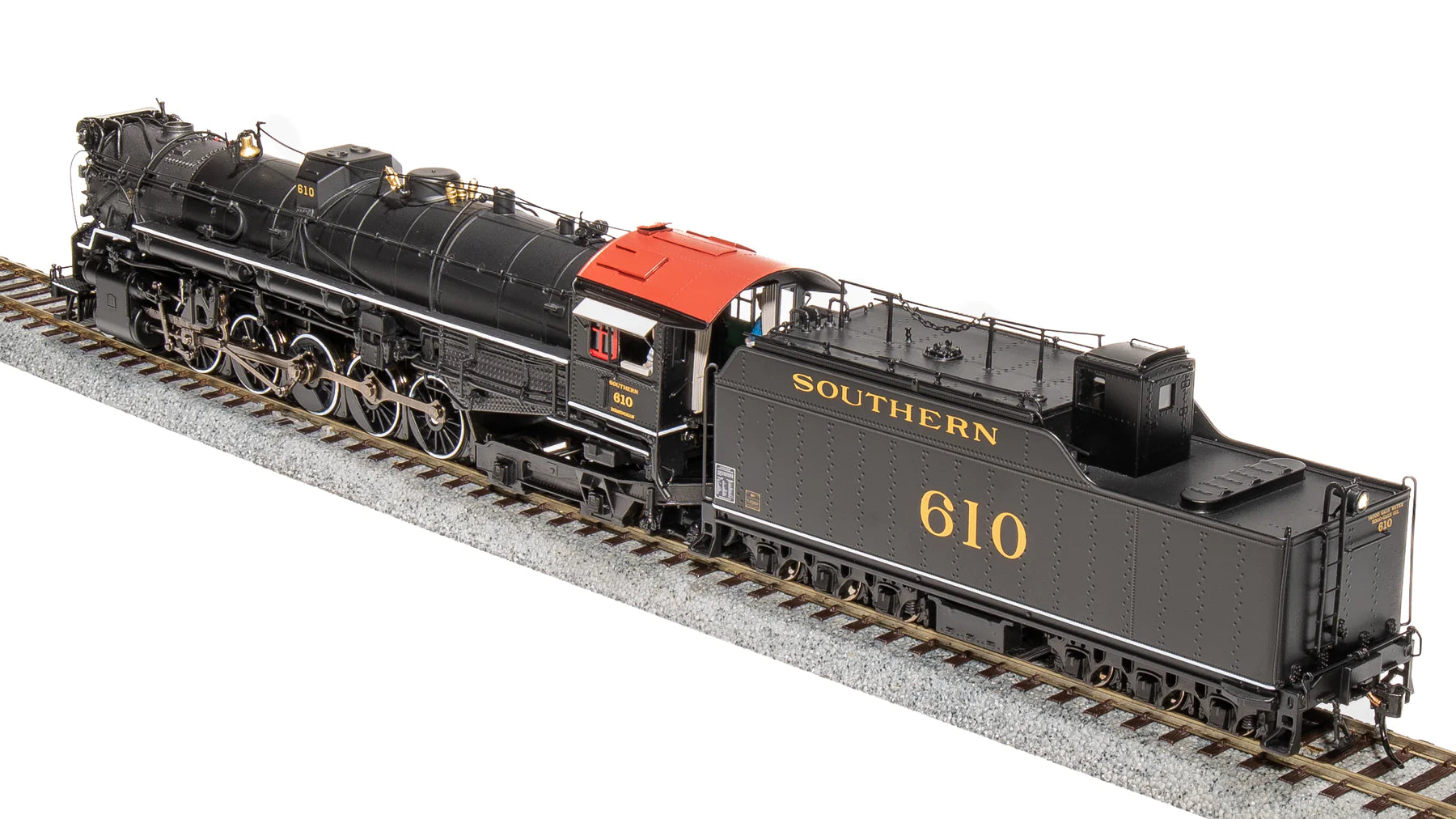 Broadway Limited 7246 HO Scale, 38027, Texas and Pacific #610, SOU EXCURSION SERVICE (Paragon4 Sound/DC/DCC)