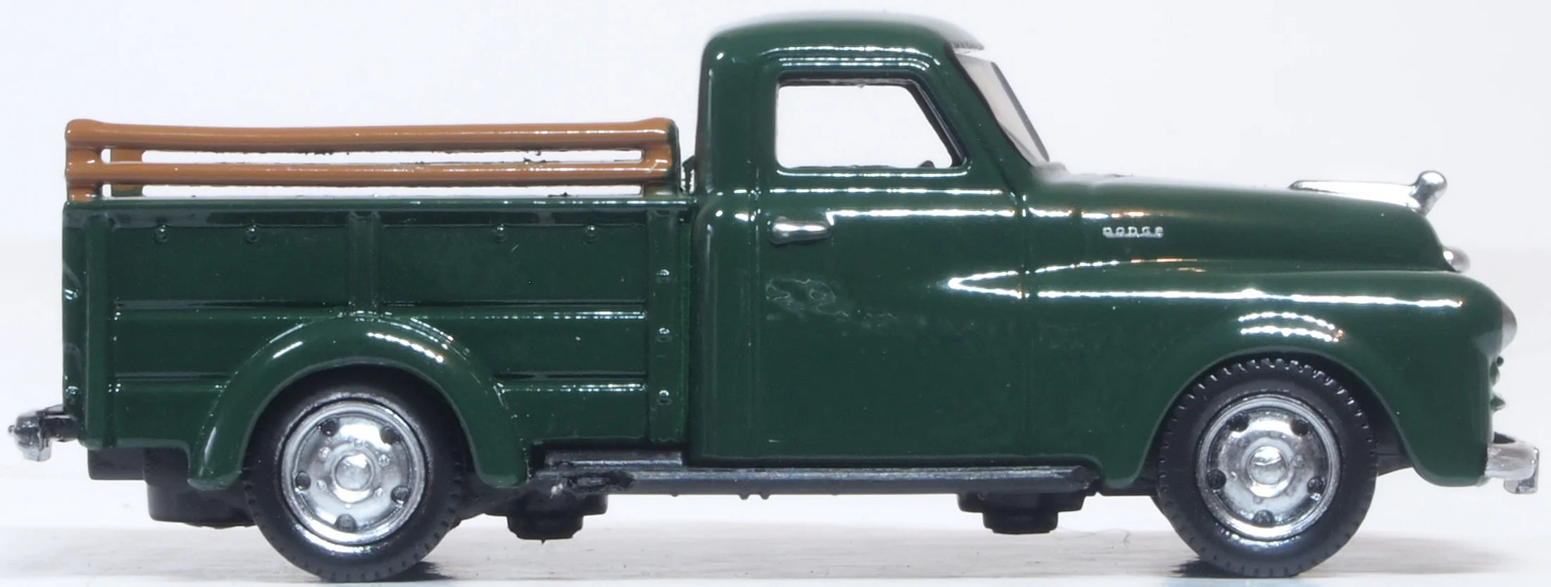 Oxford Diecast 87DP48002 HO Scale 1948 Dodge B-1B Pickup Truck - Assembled, Dark Green