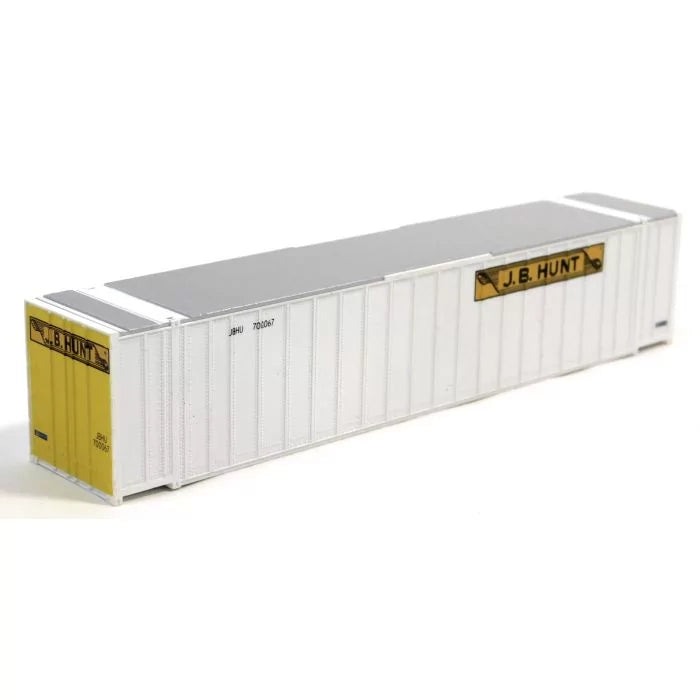 Walthers 933-1815 HO Scale 48' Hi-Cube Smooth Side Container JB Hunt JBHU #700067