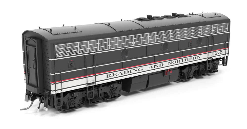 Broadway Limited 9707 HO Scale EMD F7B Diesel Locomotive, Modern Excursion Apperance Reading and Northern #275B Paragon4 Sound/DC/DCC