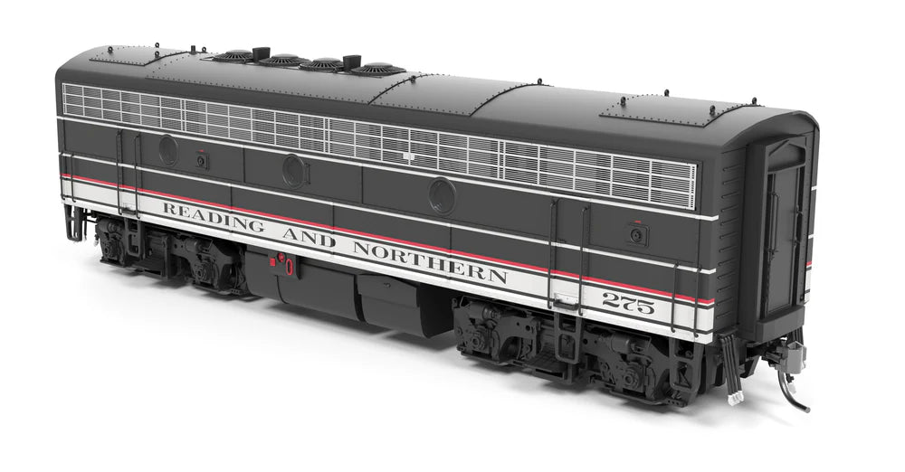 Broadway Limited 9707 HO Scale EMD F7B Diesel Locomotive, Modern Excursion Apperance Reading and Northern #275B Paragon4 Sound/DC/DCC