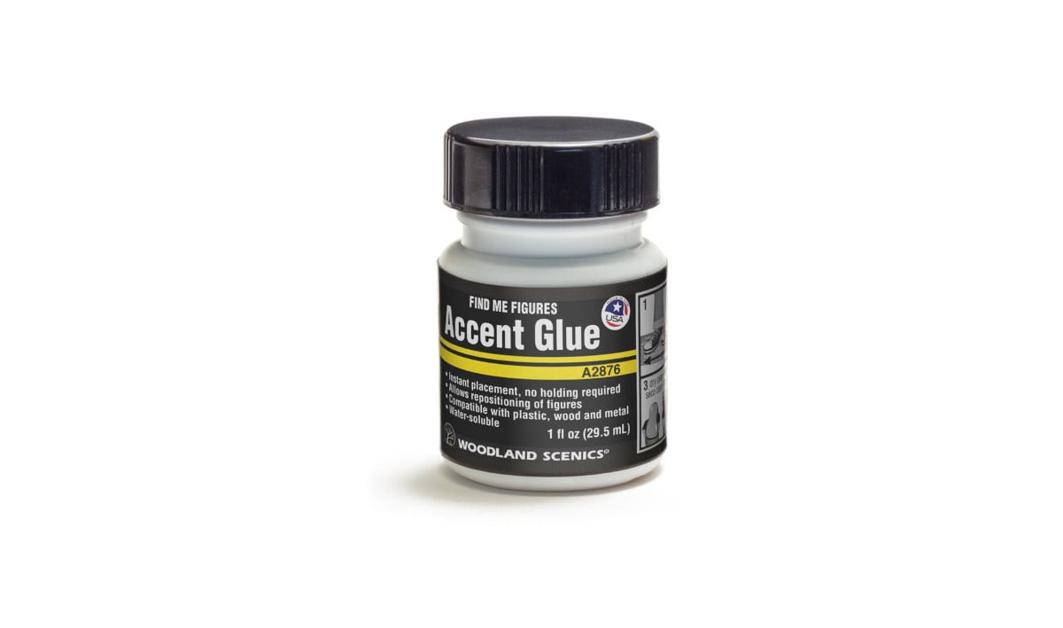Woodland Scenics 2876 Multi Scale Accents Glue (1 fl oz)