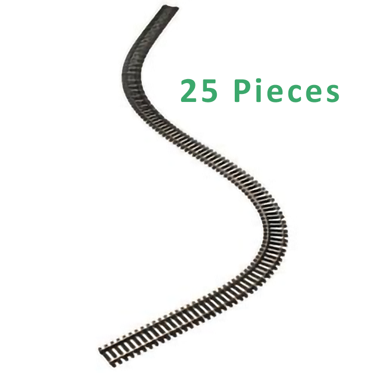 Atlas 168 HO Scale, Superflex Track, 3' Flex Section, Code 100 (25 Pieces)