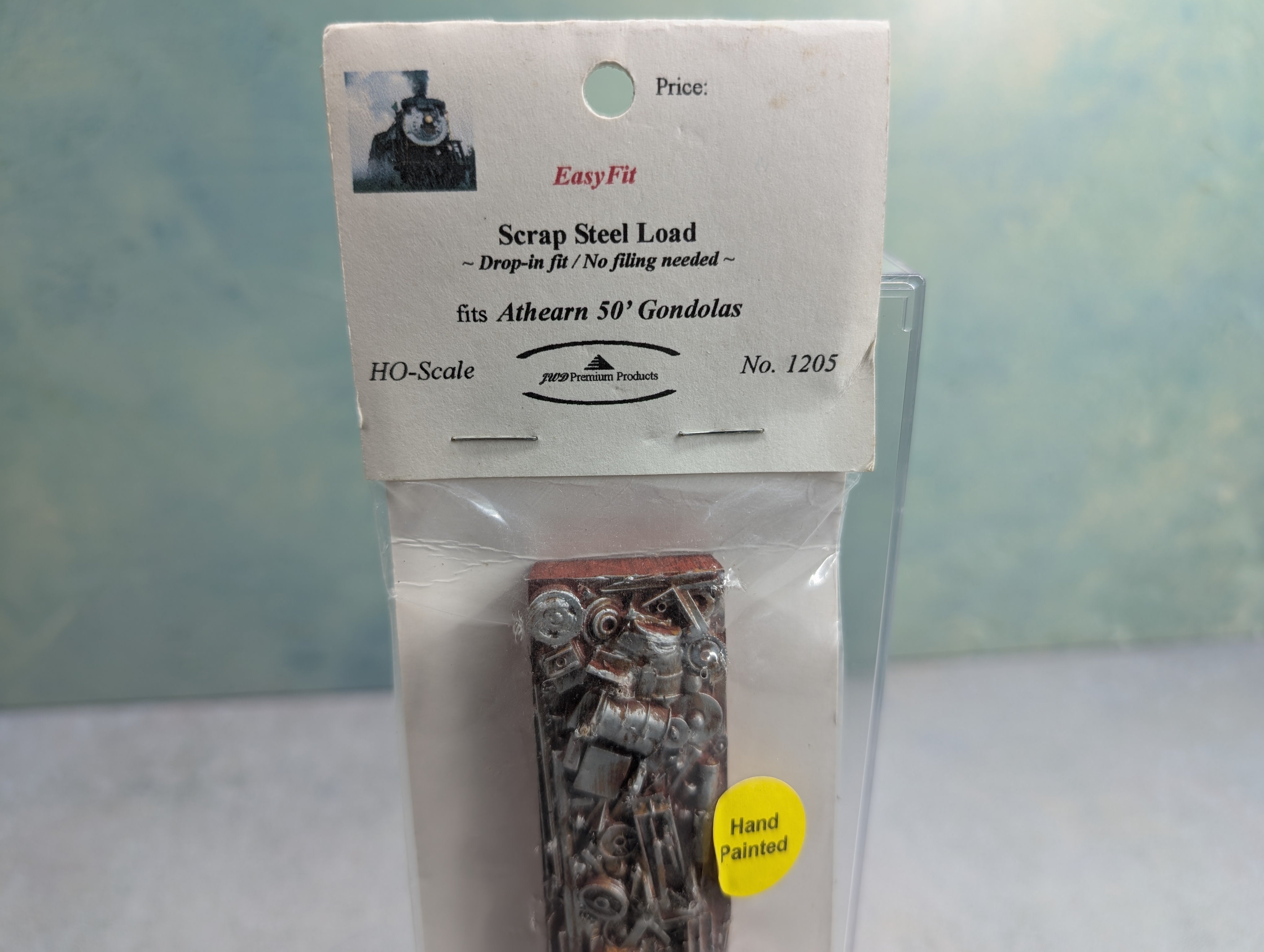 JWD Premium Products 1205 HO Scale Scrap Steel Load for Athearn 50' Gondolas