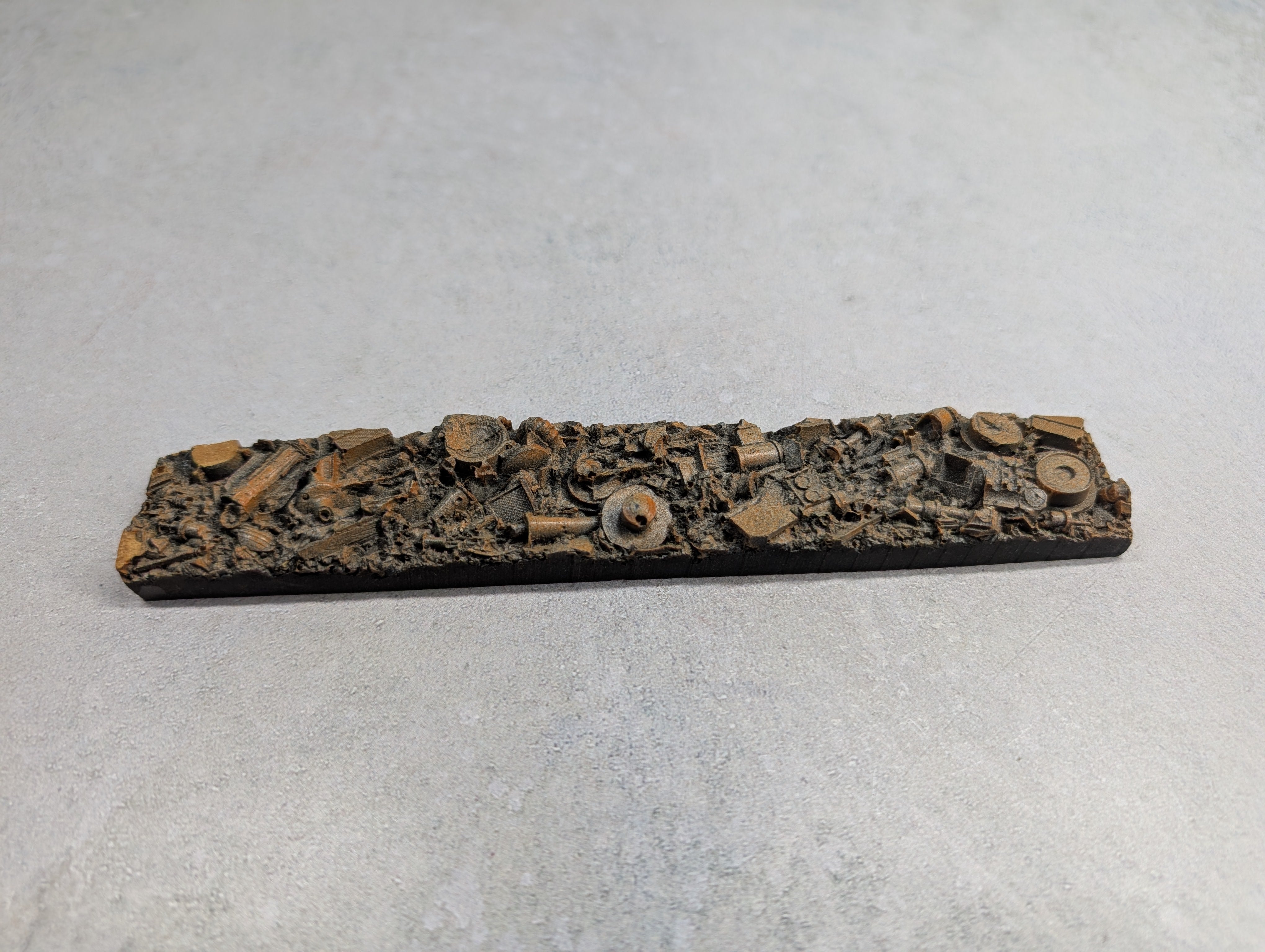 USED HO Scale Scrap Load for Gondola