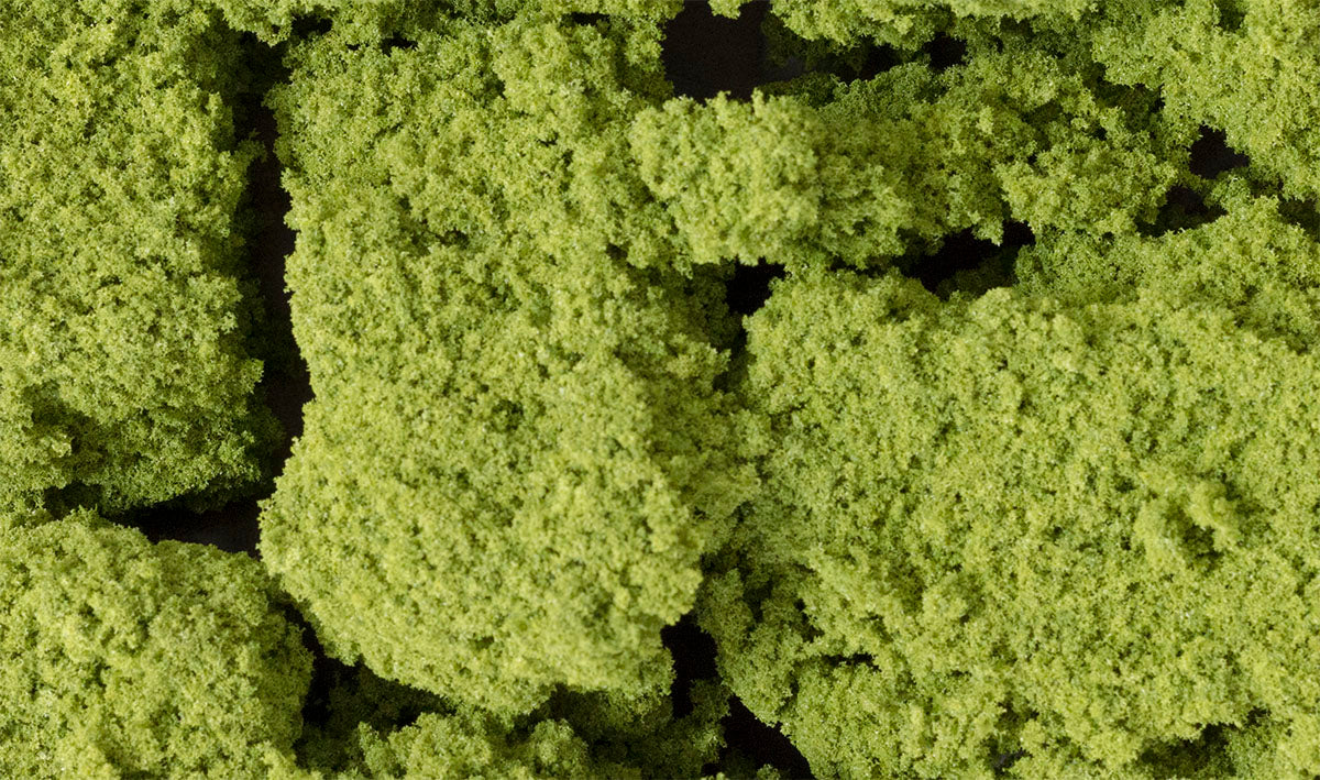 Woodland Scenics FC57 Multi Scale Foliage Clusters Light Green