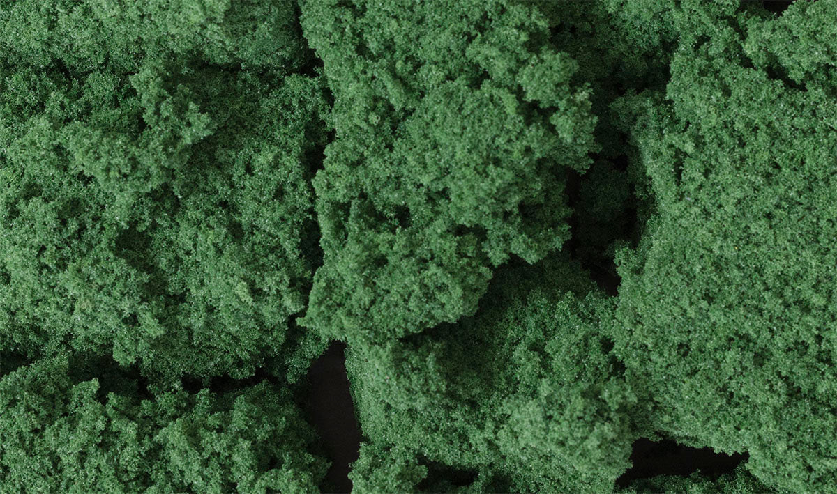 Woodland Scenics FC59 Multi Scale Foliage Clusters Dark Green