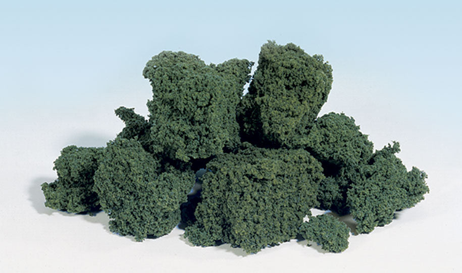 Woodland Scenics FC59 Multi Scale Foliage Clusters Dark Green
