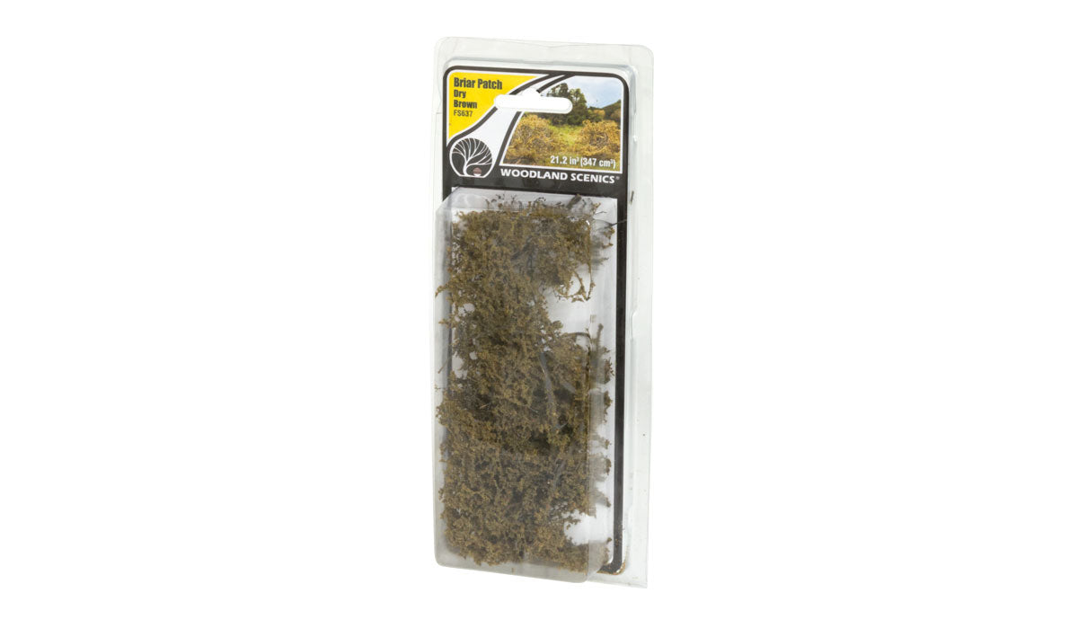 Woodland Scenics FS637 Multi Scale Briar Patch Dry Brown