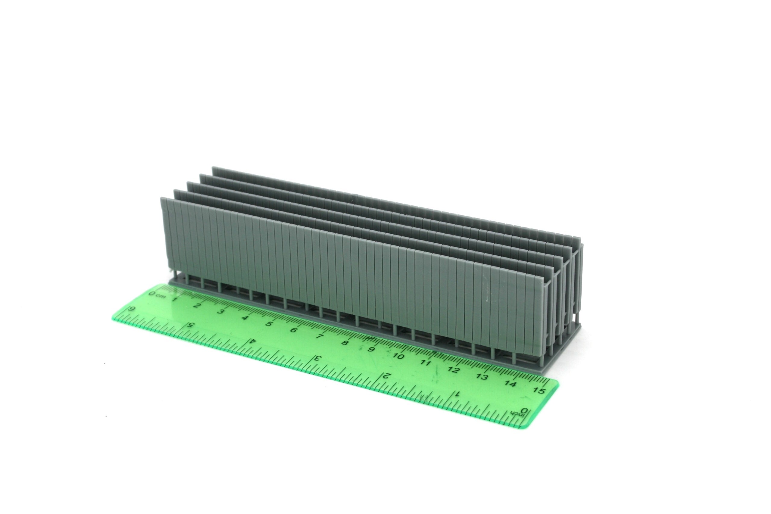 Whistle Stop Models HO2010 HO Scale 6' Wood Privacy Fence, 3D Printed, Highly Detailed