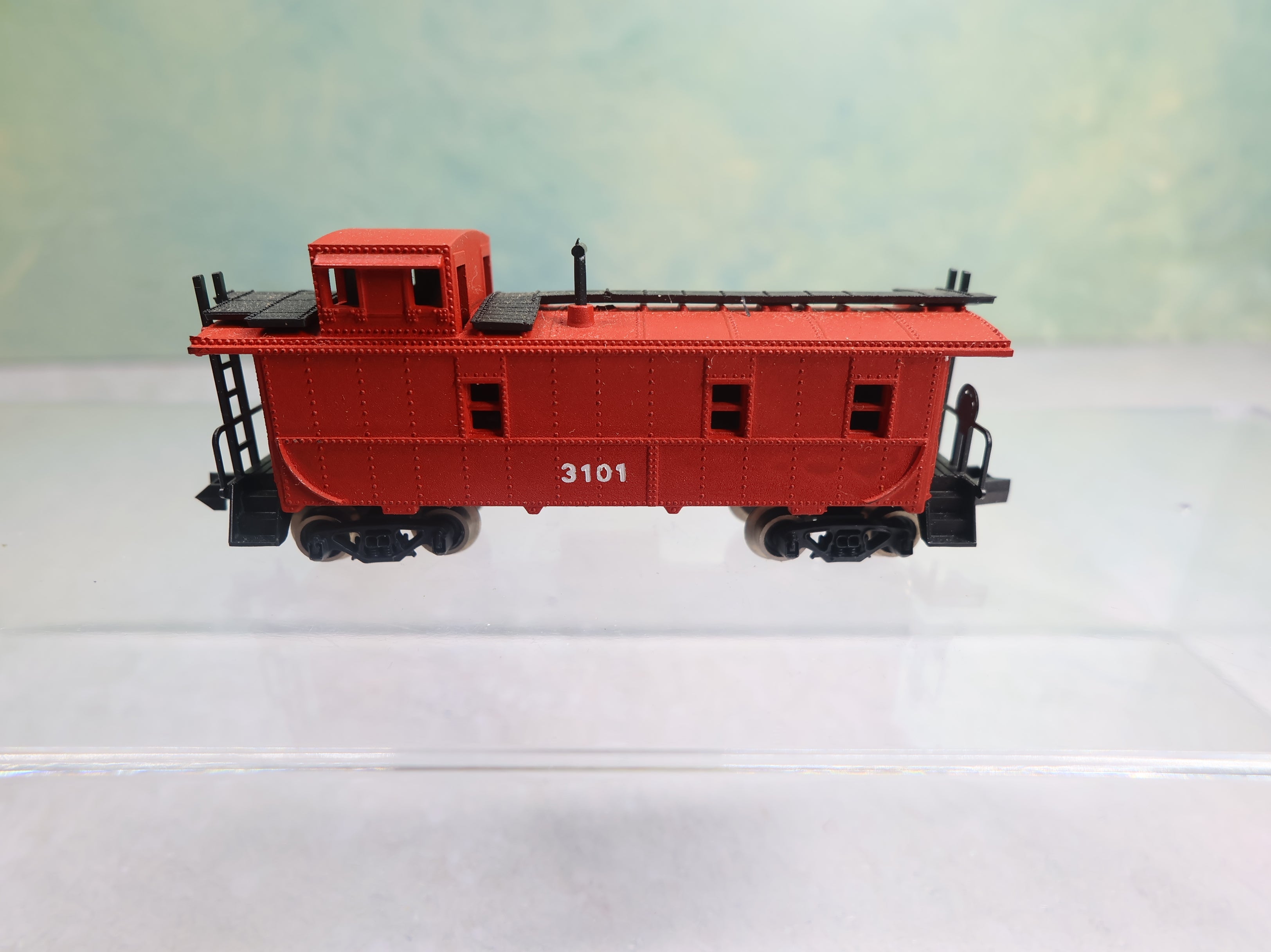USED N Scale Caboose #3101 Custom Paint