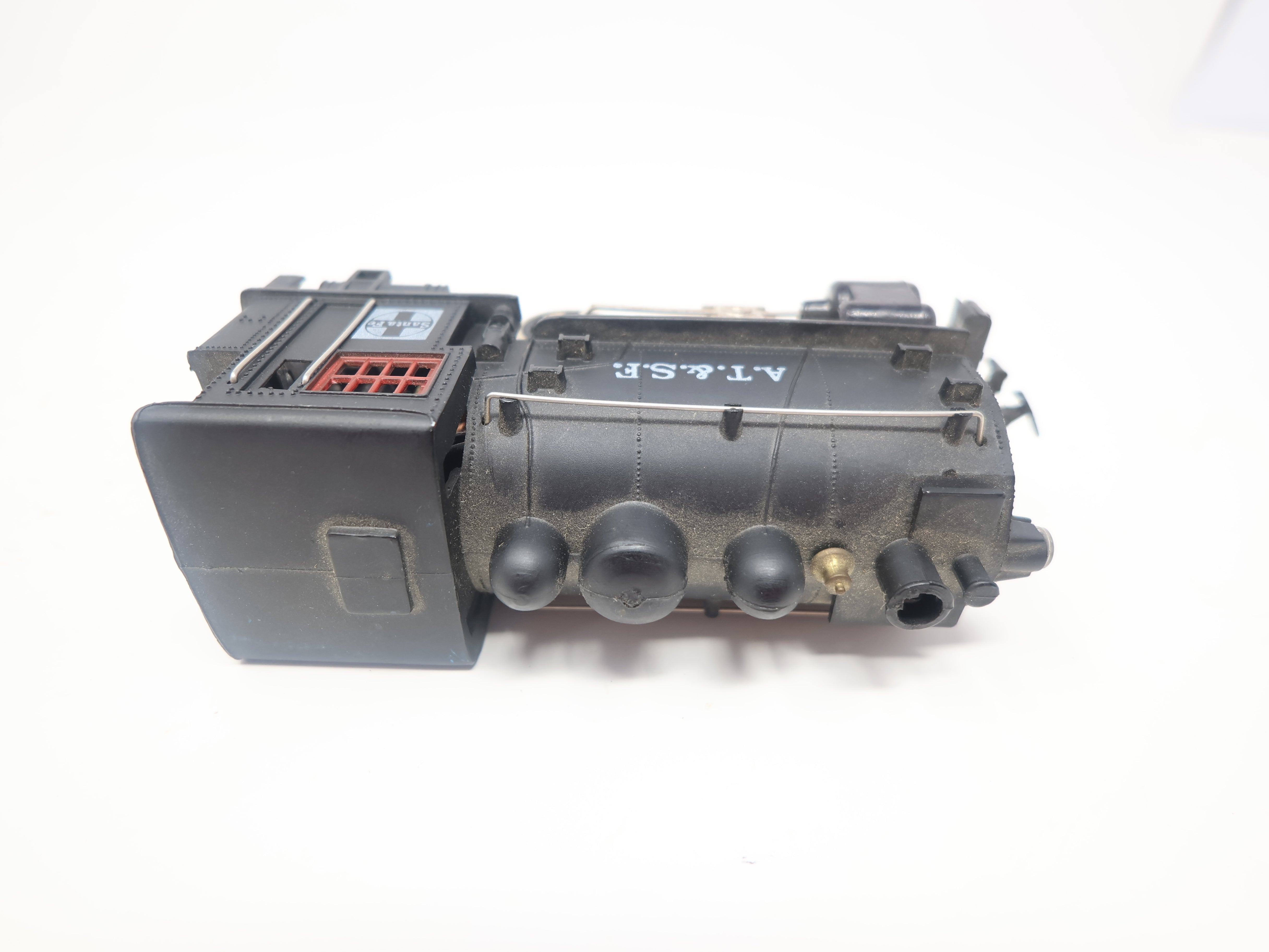 USED Life-Like HO Scale, 0-4-0 Steam Engine, Santa Fe , For Parts/Repairs (DC)