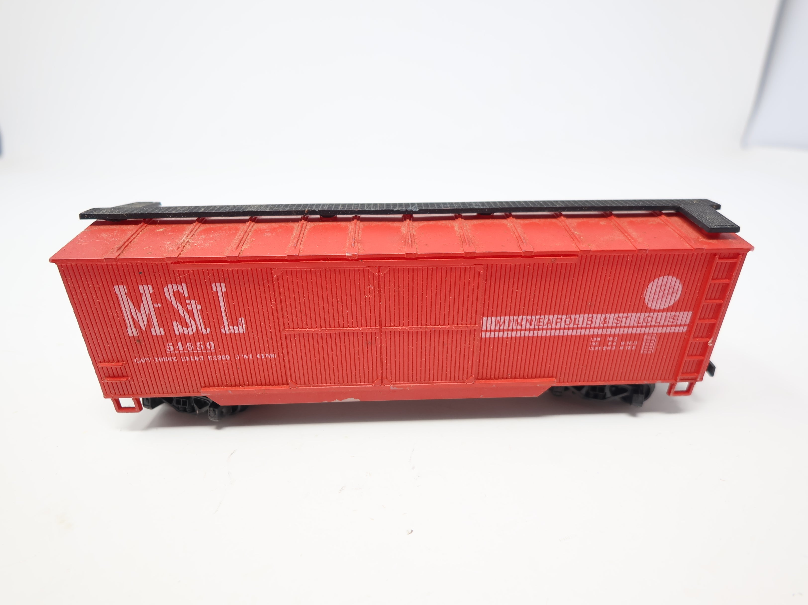 USED ROCO HO Scale 40' Wooden Box Car Minneapolis & St Louis MStL #54650