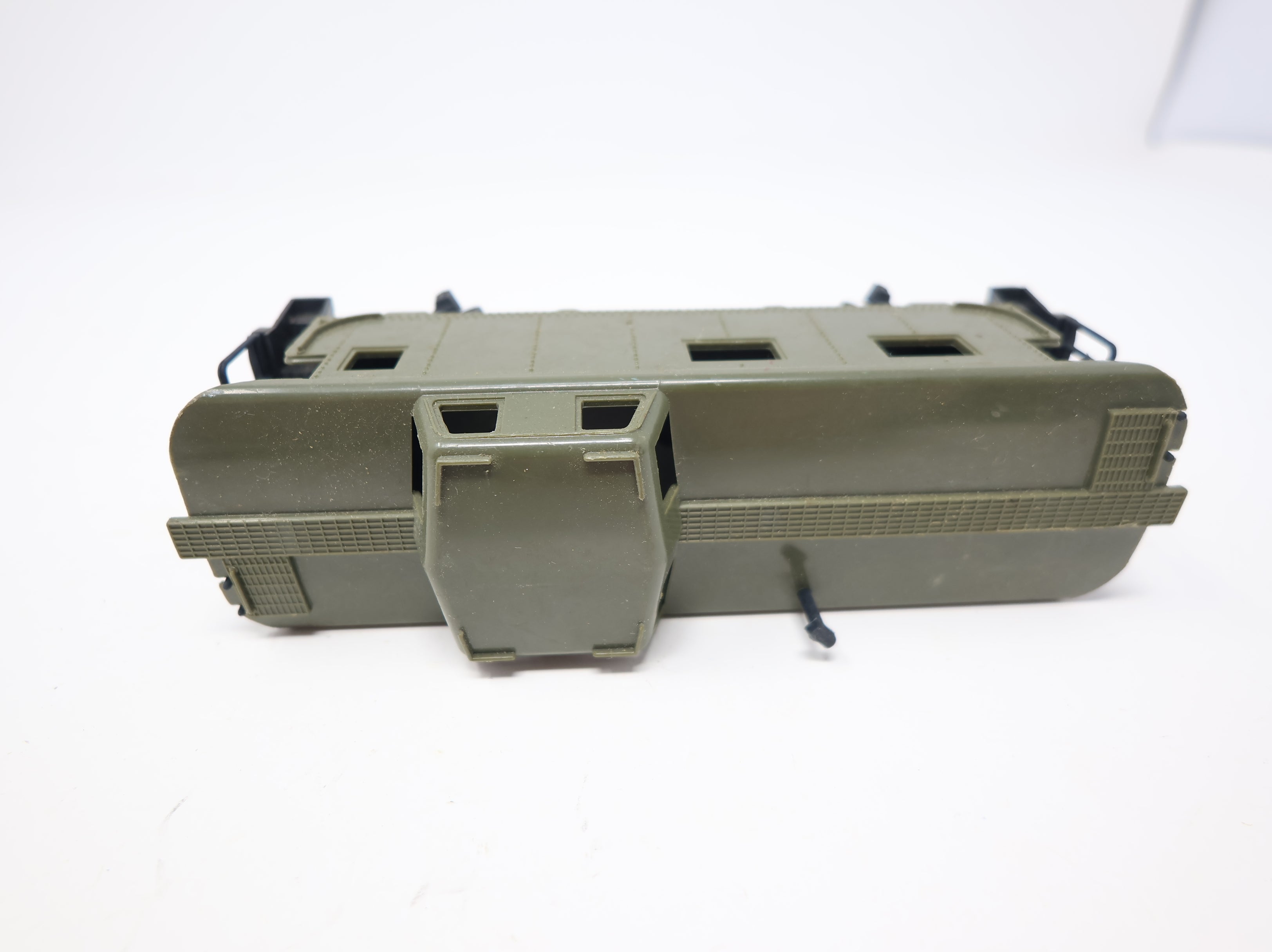 USED Tyco HO Scale Caboose Army Green