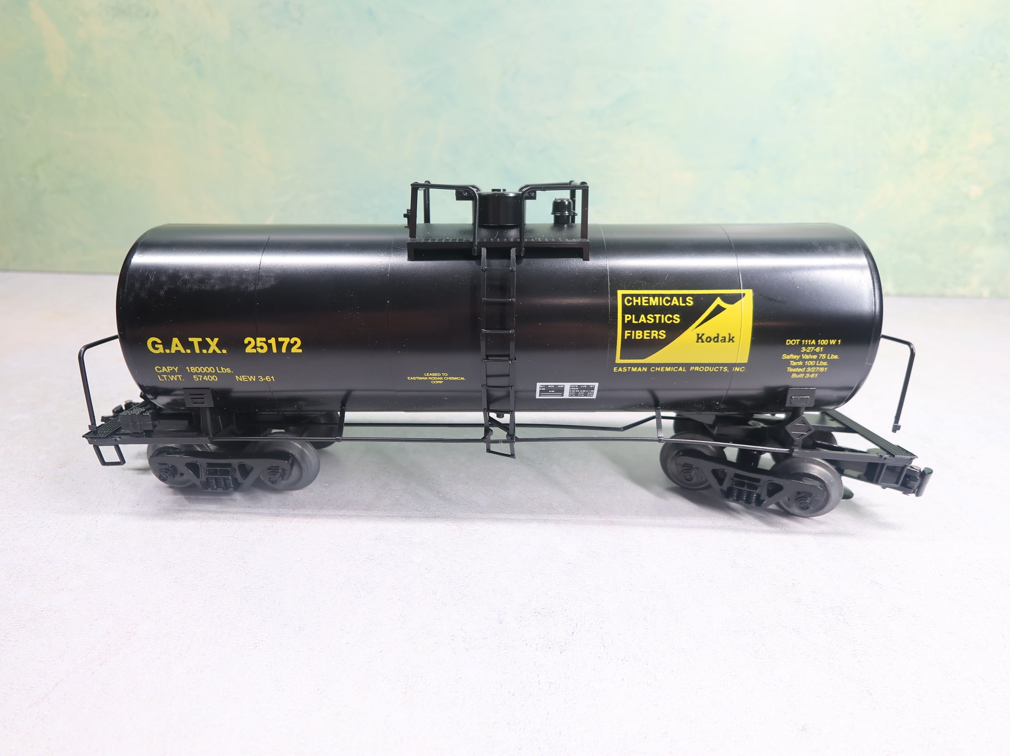 USED Weaver O 40' Tank Car Eastman Kodak GATX #25172