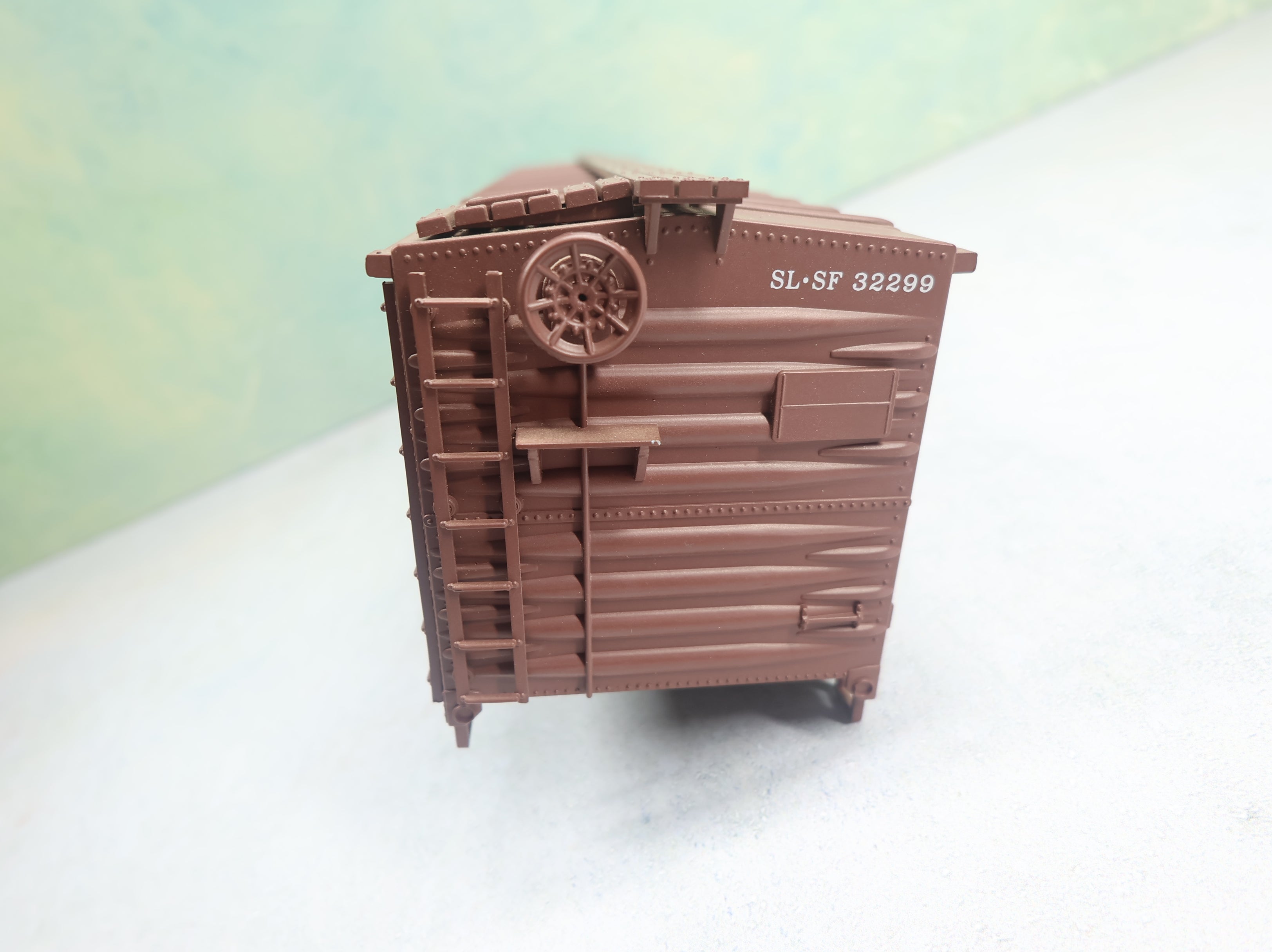 USED Weaver O Outside Braced Wooden Box Car Frisco SL-SF #32299